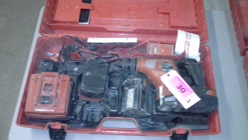 lot 30 image: Hilti TE 7-A Cordless Rotary Hammer