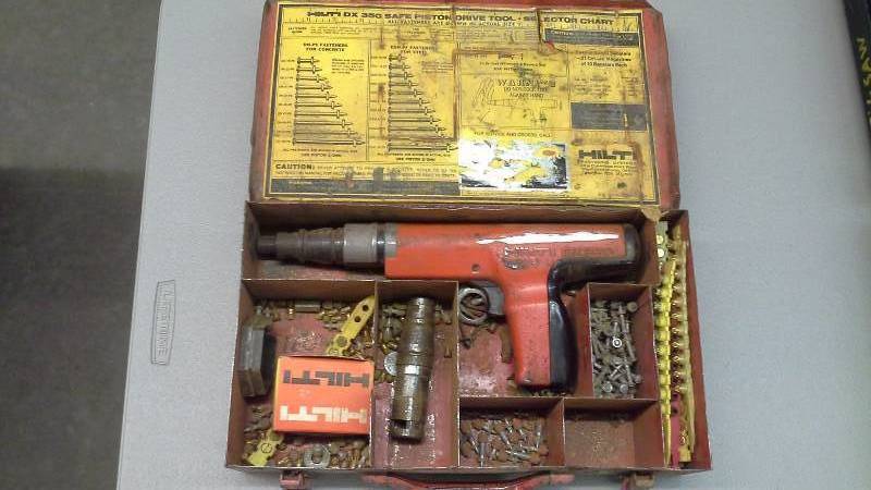 lot 44 image: Hilti DX350 Powder Actuated Tool