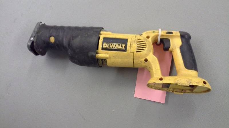lot 56 image: DeWalt Variable Speed Reciprocating Saw(Model Unknown)