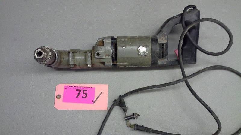 lot 75 image: Right-Angle Drill