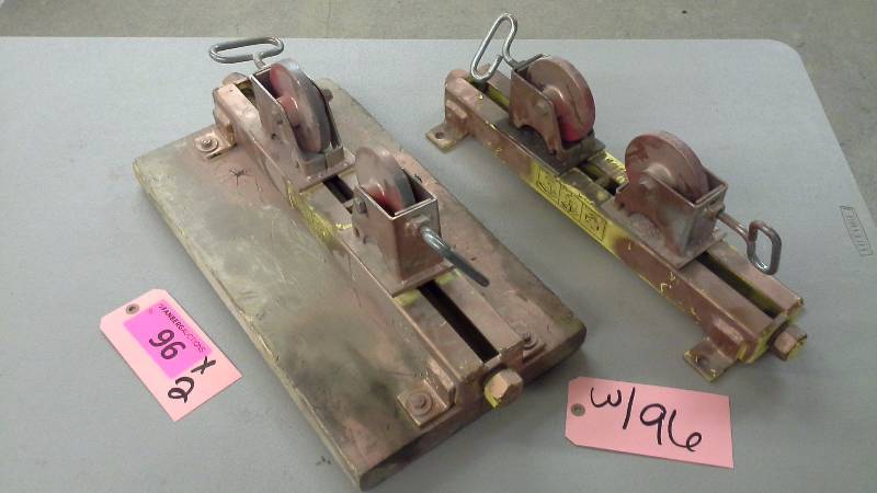 lot 96 image: Pair of Sumner Adjust-a-Rolls