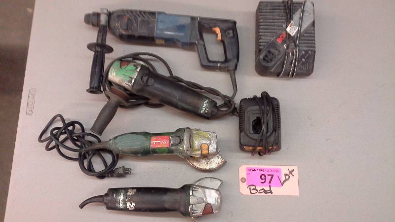 lot 97 image: NON FUNCTIONING TOOLS LOT