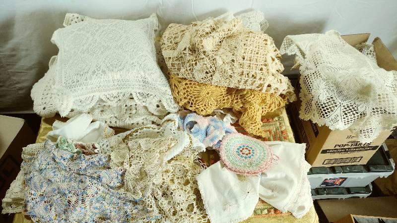 lot 331 image: Assortment of Doilies