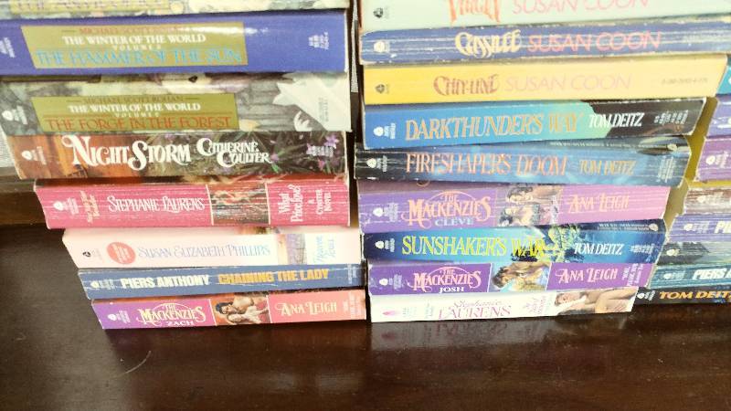 lot 152 image: Collection of 60 Avon Fiction BooksNovels
