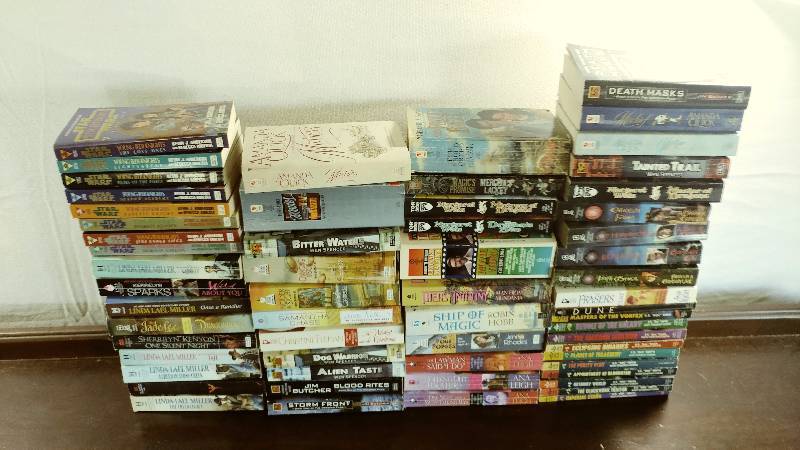lot 163 image: Collection of 60 Various Publisher BooksNovels