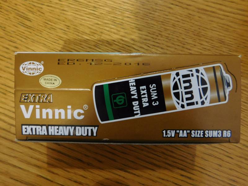 lot 201 image: Extra Heavy Duty AA Batteries, 4 packs of 40, 1 Partial