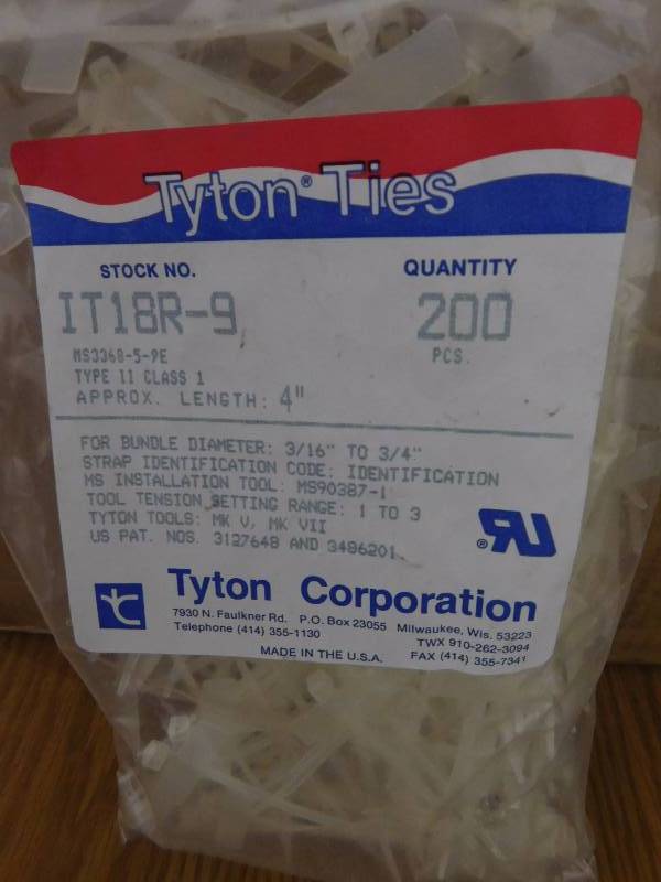 lot 217 image: Varies Sizes of Cable Ties
