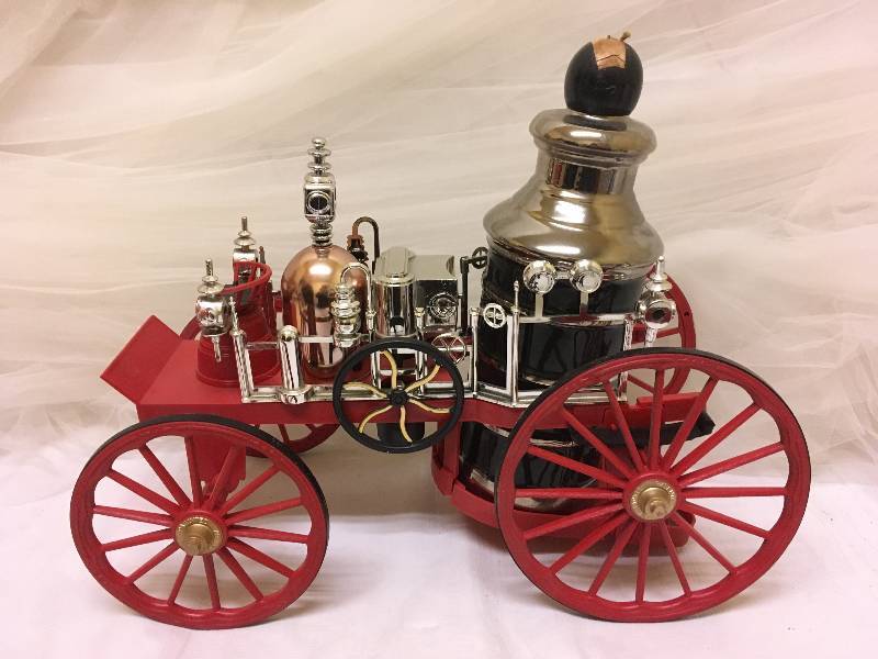 Jim Beam 1867 Mississippi Steam Pumper Decanter