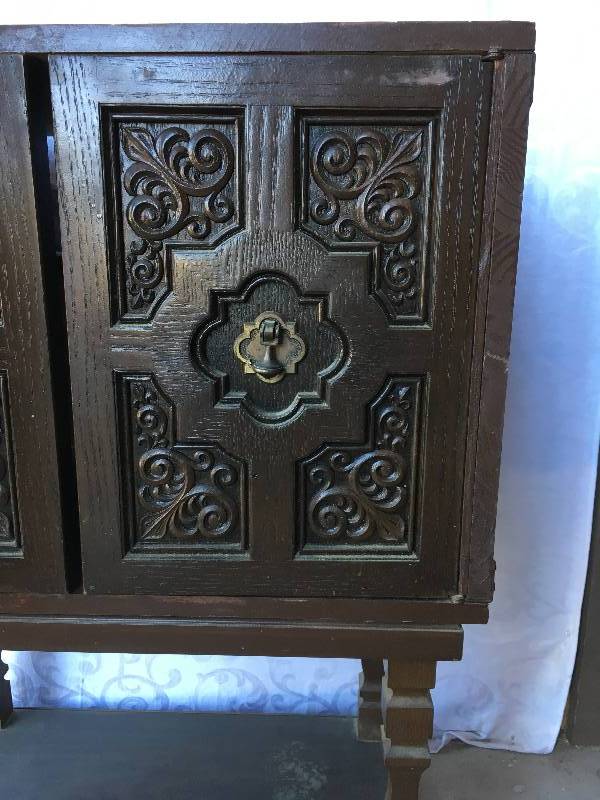 Antique Wood Cabinet