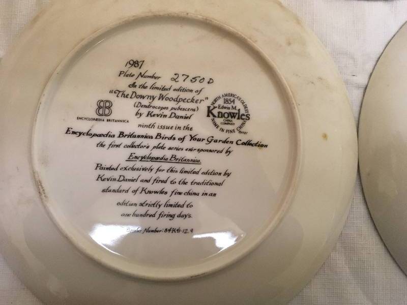 Knowles Bird Plates (3)