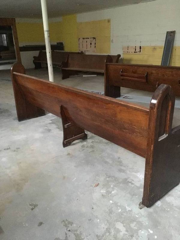 Solid Wood BenchPew