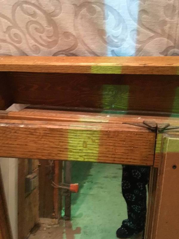 Recessed Wood Bathroom Vanity