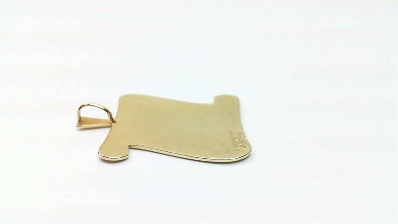 Michael Anthony SOLID 14k GOLD GOD GRANT ME THE SERENITY PRAYER WISDOM SCROLL