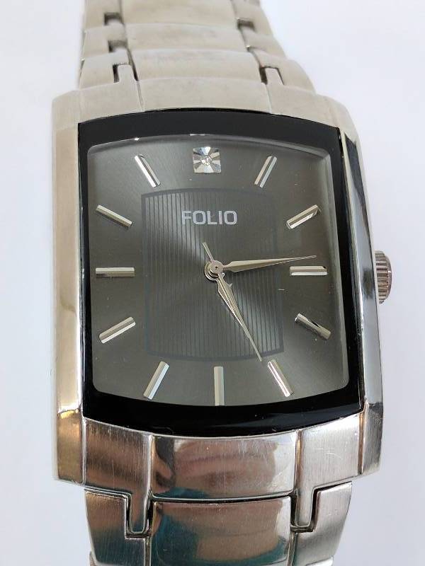 Mens Watch Folio Stainless Steel