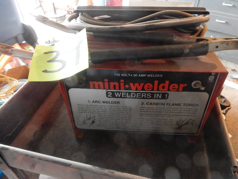 lot 31A image: Mini Welder, 2 Welders in one