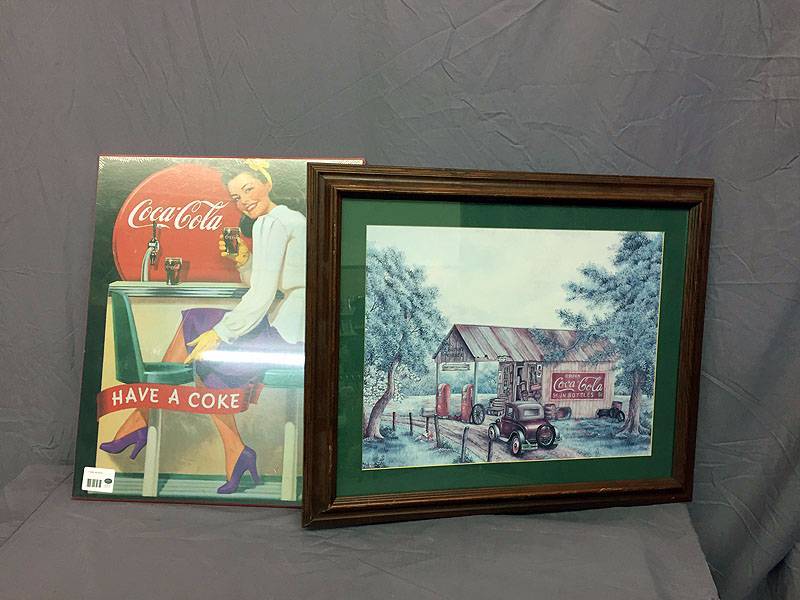 lot 19 image: 2 Coke pictures