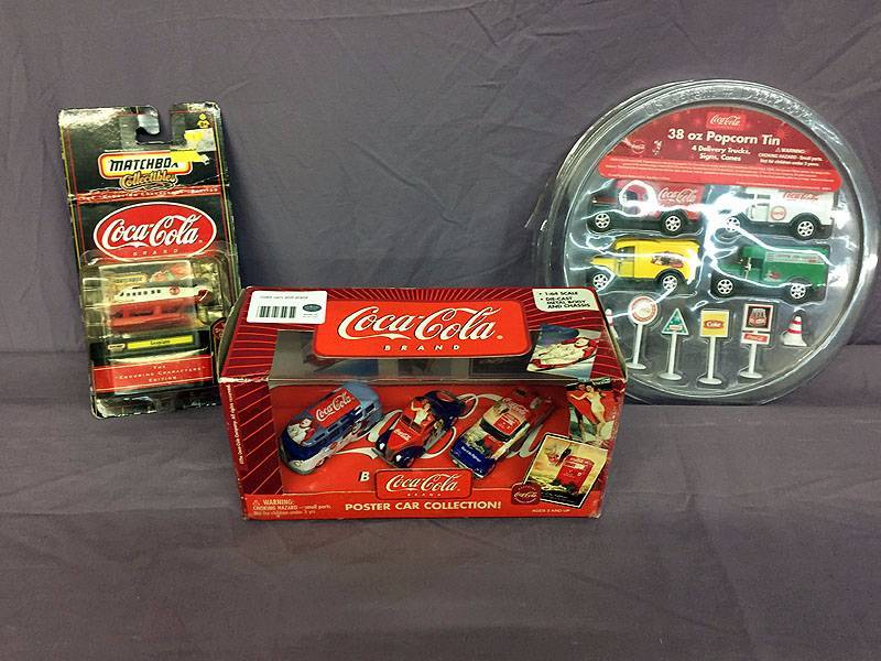 lot 17 image: Coke cars and plane