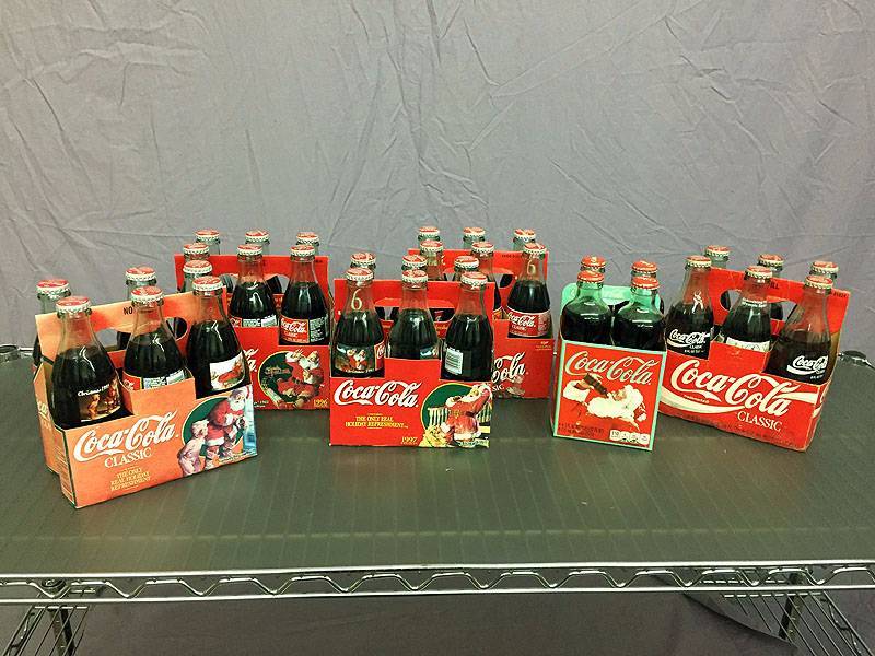 lot 40 image: Coke bottles
