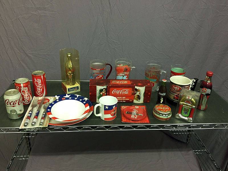 lot 36 image: Coke assorted lot