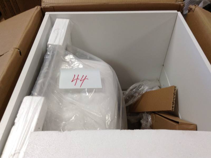 lot 44 image: Stainless Steel Utility Sink Never used