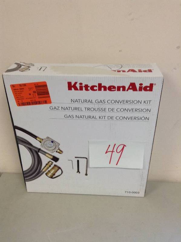 lot 49 image: Kitchen Aid Natiral Gas Conversion Kit
