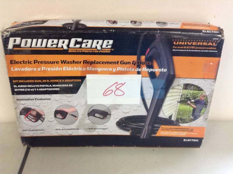 lot 68 image: Power Care Electric Preassure washer replacement gun