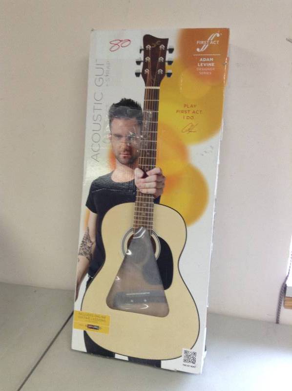 lot 80 image: First Act Acoustic Guitar