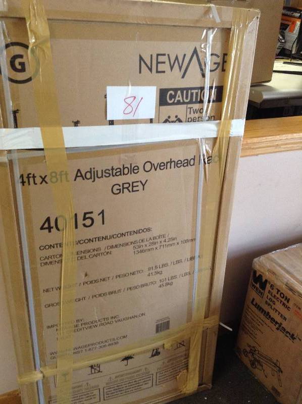 lot 81 image: New Age Adjustable Overhead Grey