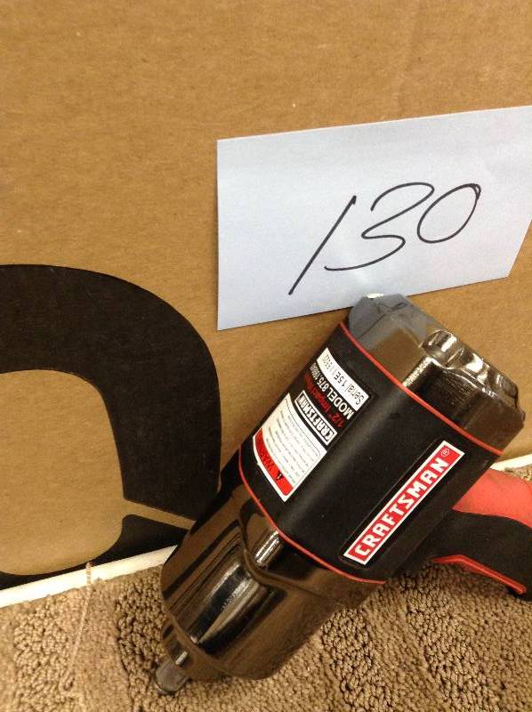 lot 131 image: Craftsman 12 in Heavy Duty Composite Impact Wrench