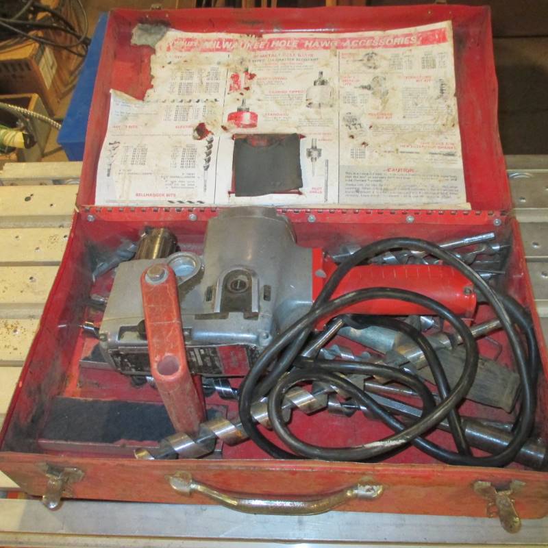 lot 19 image: Milwaukee Hole Hawg 12 Drill