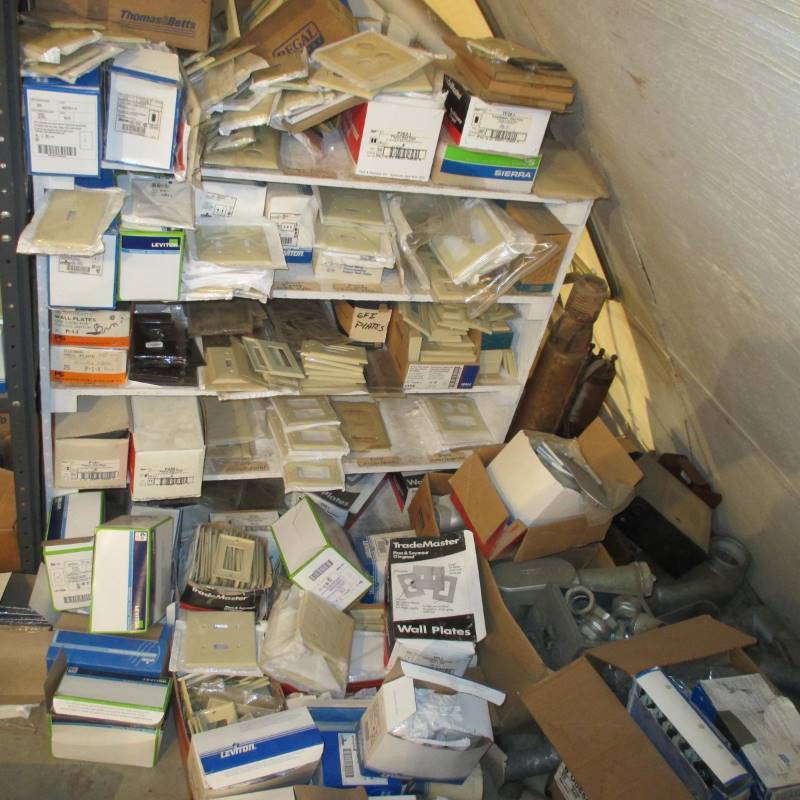 lot 56 image: Shelf  Contents  Contents in Front of Shelf
