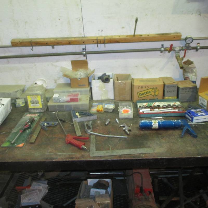 lot 95 image: Misc. Hardware & Tools (see pics)