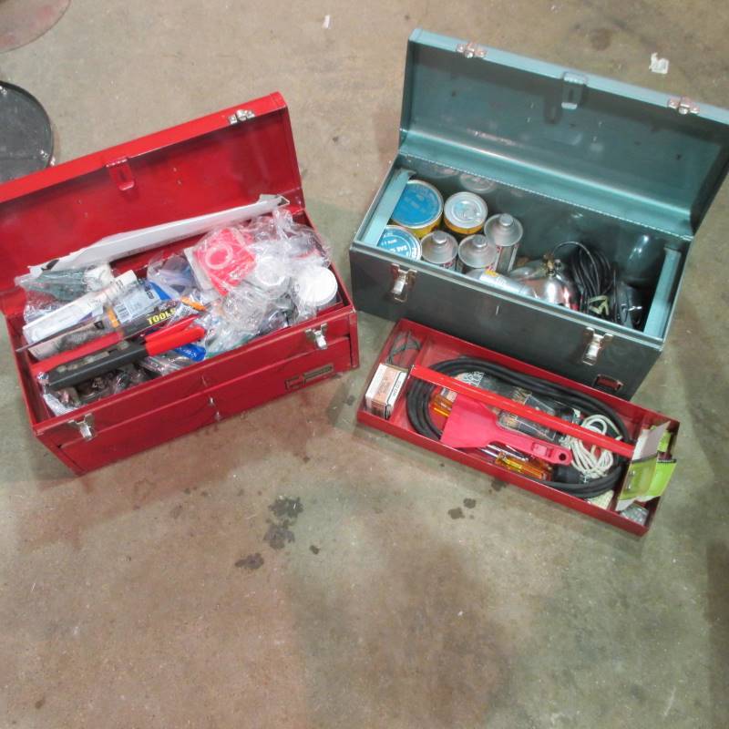 lot 119 image: (2) Toolboxes  Contents