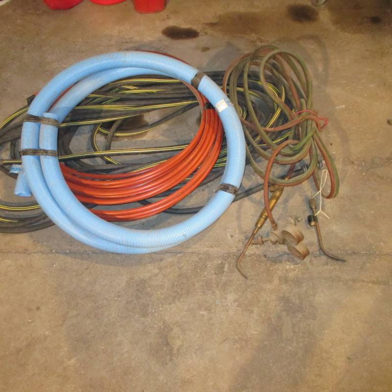 lot 137 image: Torch Kit, Plastic Tubing, Garden Hose