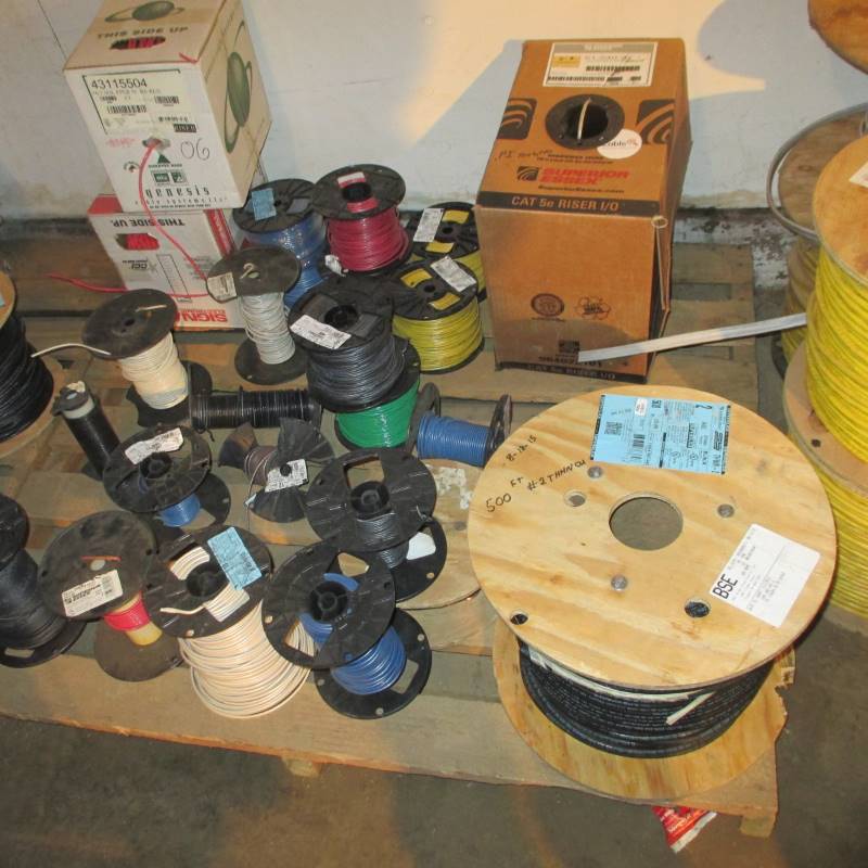 lot 141 image: Pallet of Wire