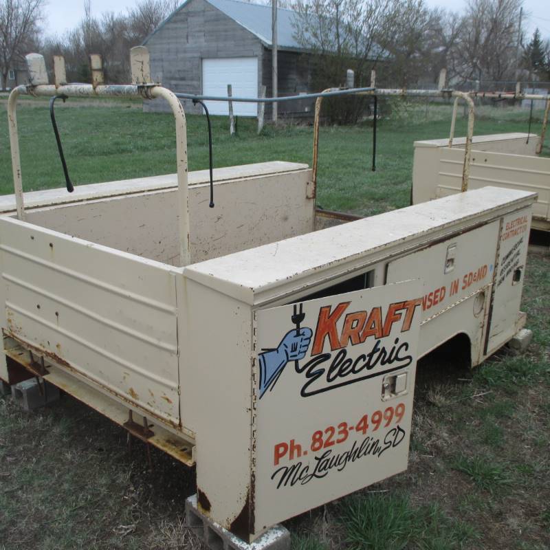 lot 8 image: Knapheide Utility Work Box for Pickup