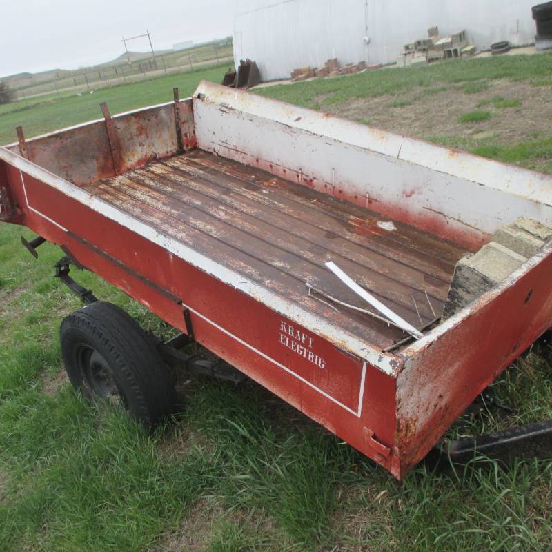 lot 172 image: Homemade 5 x 9 Trailer