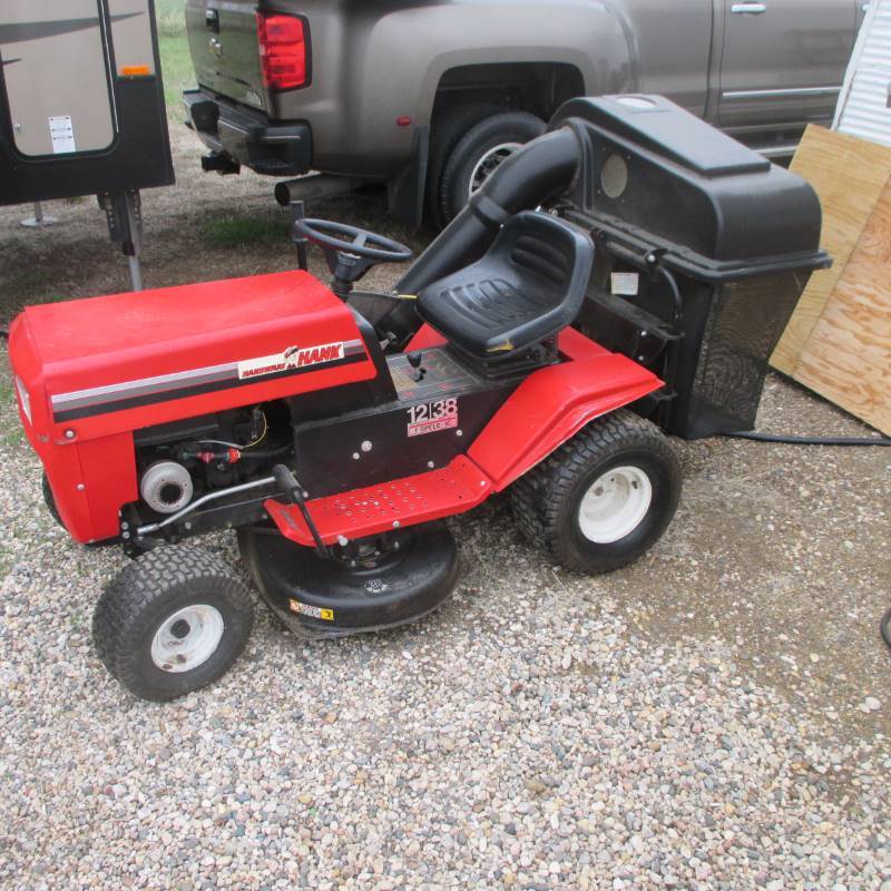 lot 166 image: 38 Riding Lawn Mower