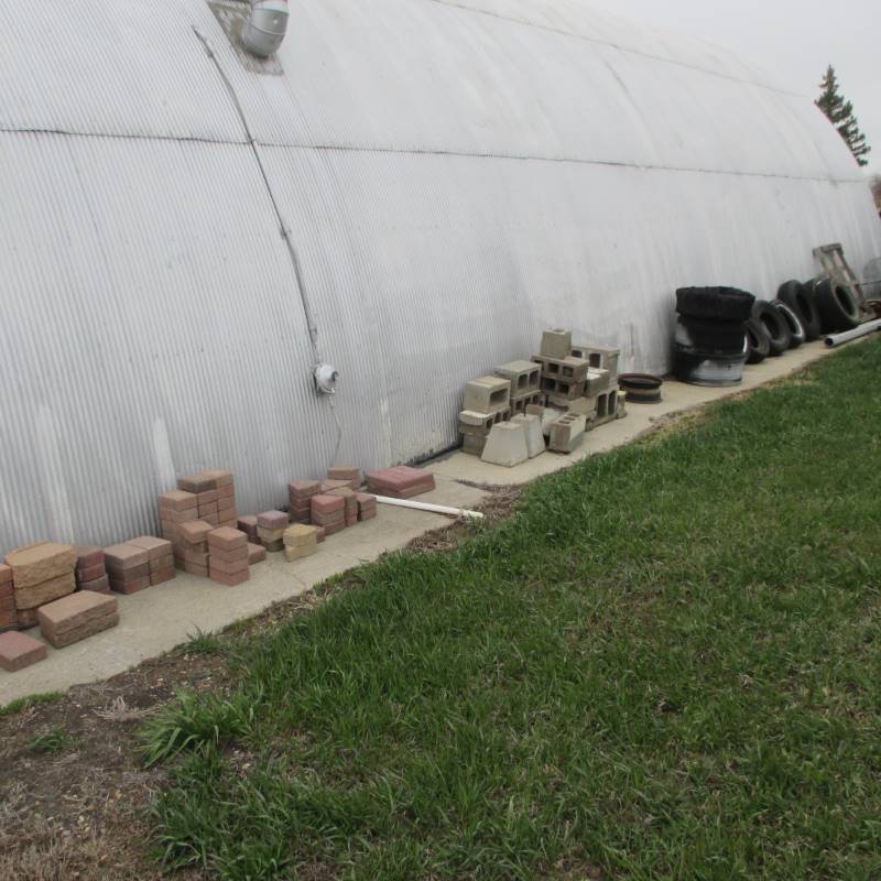 lot 170 image: Landscaping Stone, Cement Blocks, Tires
