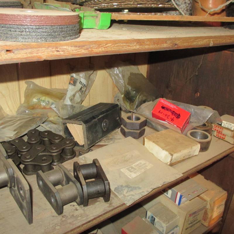 lot 155 image: Contents of Shelf Appears To Be Mainly Ditch Witch Parts