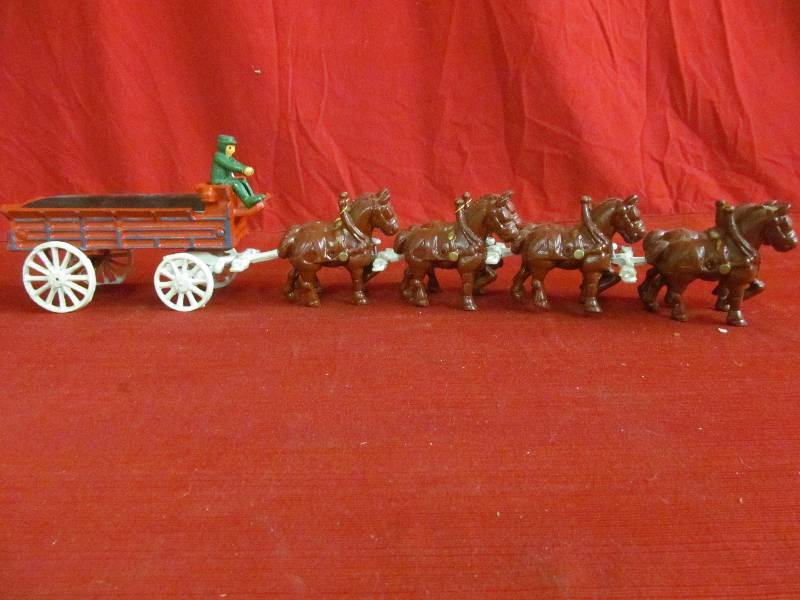 lot 72 image: cast rion fire wagon