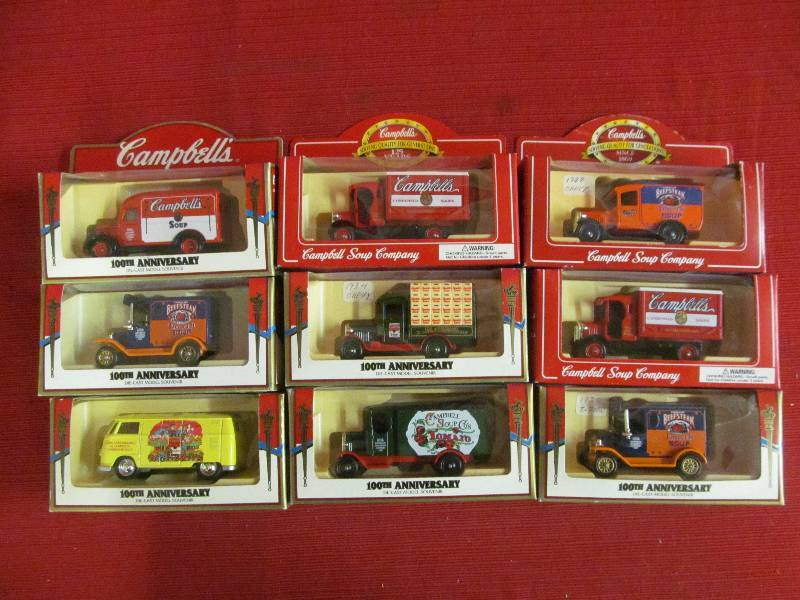 lot 93 image: Campell soup vehicles