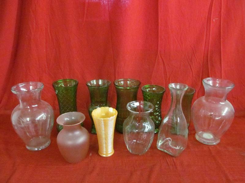 lot 160 image: vases