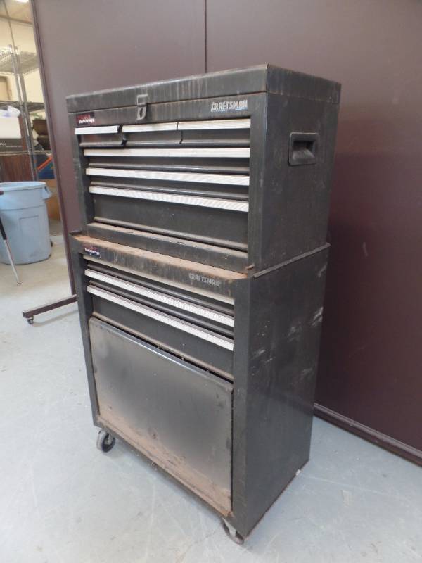 lot 734 image: CRAFTSMAN TOOL CHEST