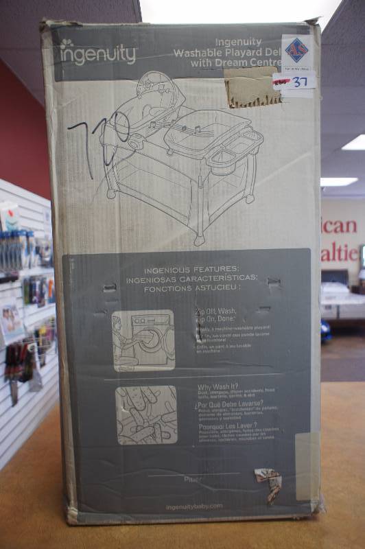 ingenuity washable playard deluxe with dream centre