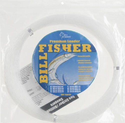 BILLFISHER MONOFILAMENT FISHING LINE LEADER COIL 200 LB TEST 100 YARDS 1.5  MM, General Merchandise Galore! - Tons Of Great Items! All Priced to Sell!