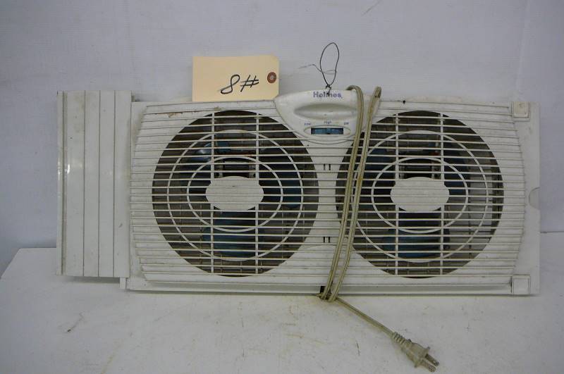 lot 8 image: Twin Window Fan
