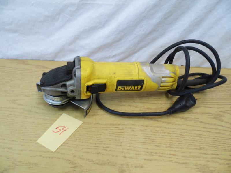 lot 54 image: DeWalt Grinder