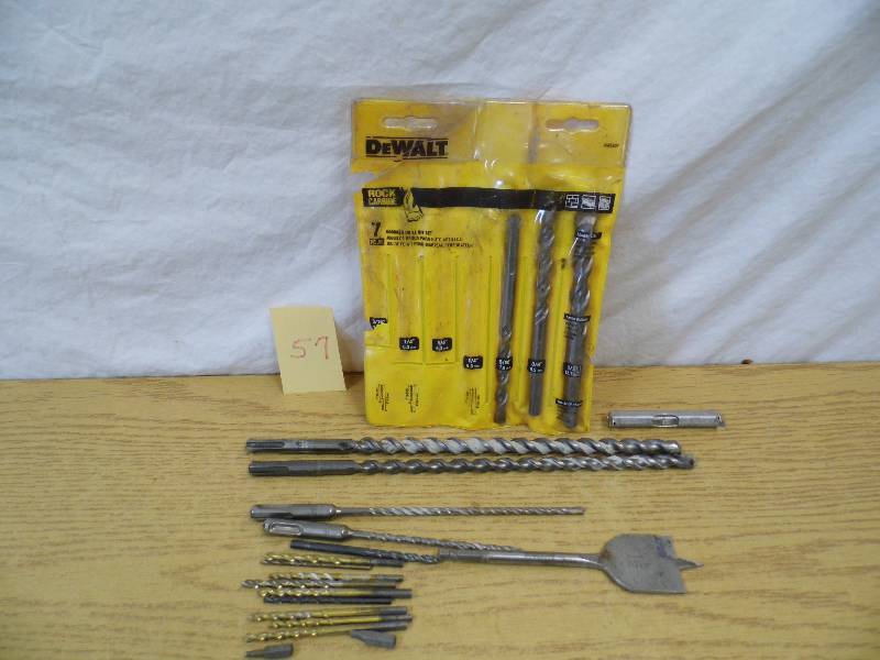 lot 57 image: Drill Bits