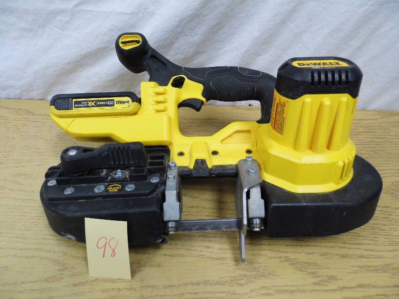 lot 98 image: DeWalt Cordless Band Saw